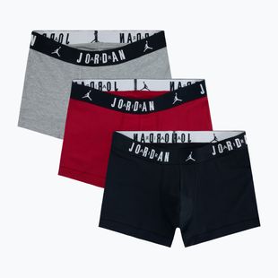 Boxer da uomo Nike Jrdan JHM Flight Cotton Trunk 3 pairs gym red/black
