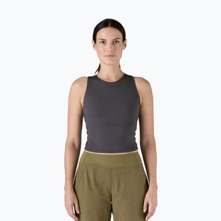 Maglietta da trekking da donna Patagonia Reversible Tank nero