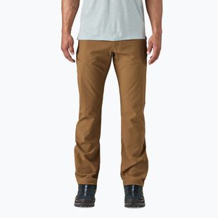 Pantaloni da trekking Patagonia Terravia Trail Regular marrone coriandolo da uomo