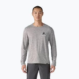 Uomo Patagonia Cap Cool Daily Graphic Lands chouinard crest/feather grey longsleeve