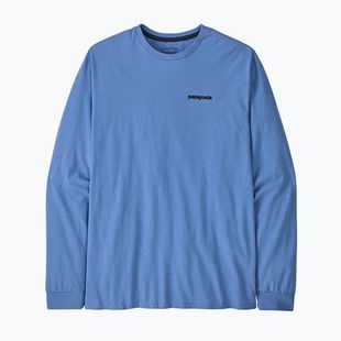 Patagonia P-6 Logo Responsibili Longsleeve uomo abbondante blu