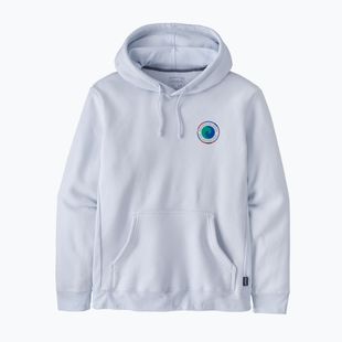 Felpa con cappuccio Patagonia Unity Fitz Uprisal da uomo, bianco