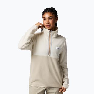 Felpa in pile da donna Cotopaxi Amado Fleece Pullover chalk and mineral