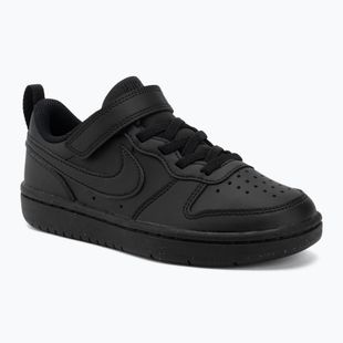Scarpe Nike Court Borough Low Recraft da bambino nero/nero/nero