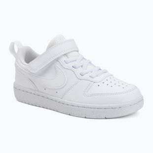 Scarpe per bambini Nike Court Borough Low Recraft white/white/white