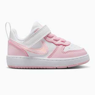 Scarpe per bambini Nike Court Borough Low Recraft white/pink foam