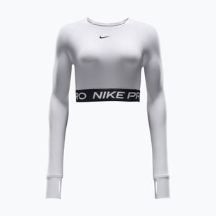 Top da allenamento a manica lunga donna Nike Pro 365 Dri-Fit white/black