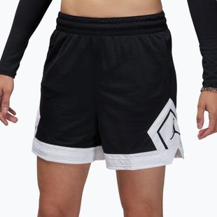 Pantaloncini da basket da donna Nike Jordan Sport Diamond 4" black/white/white/black