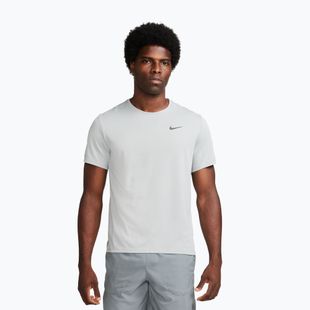 Maglia da running uomo Nike Miler Dri-Fit UV grey fog/particle grey