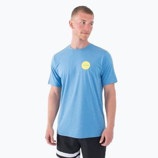 Maglietta Hurley Everyday Hybrid Upf kingdom blu heather da uomo