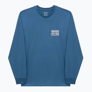 Vans Petal And Pest Ls - Maglietta a maniche lunghe da uomo blu copen
