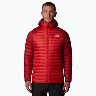 Piumino da uomo The North Face Bettaforca Lt Down Hoodie high risk red/garnet red