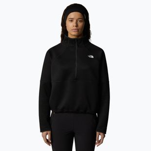 Felpa da trekking da donna The North Face Vertical Thermal 1/4 Zip nero