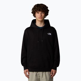Felpa con cappuccio The North Face Essential Relaxed da uomo, nero