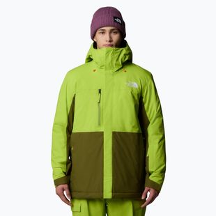 Giacca da sci da uomo The North Face Freedom Insulated meadow brass/forest olive