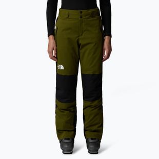 Pantaloni da sci da donna The North Face Lenado Short forest olive/nero