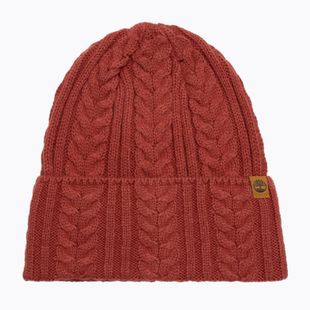 Berretto invernale da donna Timberland Cable Beanie rosa granata