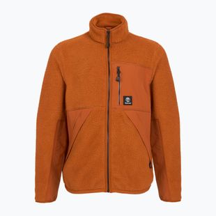 Felpa Uomo Timberland Sherpa Mix Media Fleece umber