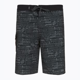 Pantaloncini da bagno Quiksilver Surfsilk Hawaii 21" Uomo Nero