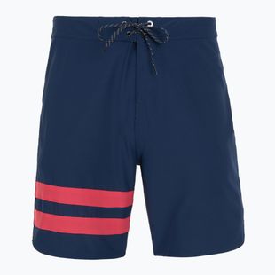 Pantaloncini da bagno Hurley Phantom Block Party 18" da uomo in blu paglierino