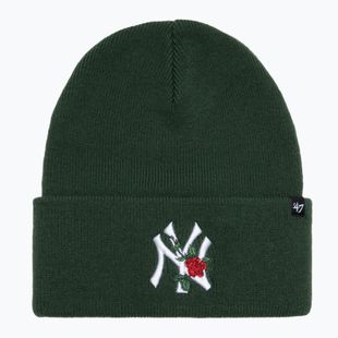 47 Brand MLB New York Yankees Thorn berretto invernale verde scuro