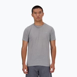 Maglietta New Balance Sport Essentials Heathertech grigio uomo