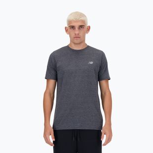 Maglietta New Balance Sport Essentials Heathertech nero uomo
