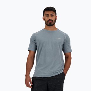 Maglietta New Balance Athletics da uomo senza cuciture, atletica, gre