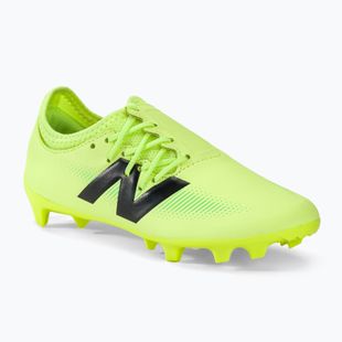 Scarpe da calcio per bambini New Balance Furon Dispatch JNR FG V7+ bleached lime glo