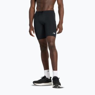 Pantaloncini New Balance Athletics Sleek Run da uomo, nero