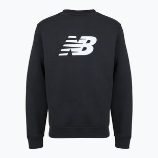 Felpa da uomo New Balance Sport Core Brushed Crew black/white