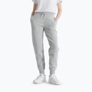 Pantaloni New Balance Fleece Jogger donna grigio atletico