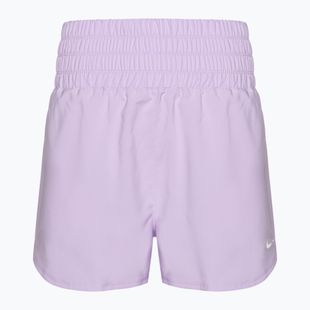 Pantaloncini da donna Nike One Dri-Fit Ultra a vita alta 3" lilla fiorito