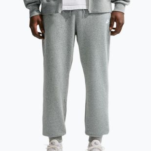 Pantaloni da uomo Nike Club French Terry Joggers dark grey heather/light smoke grey/white
