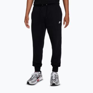 Pantaloni uomo Nike Club French Terry Joggers black/black/white