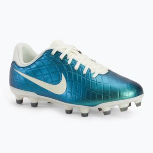 Nike Tiempo Emerald Legend 10 Academy FG/MG scarpe da calcio per bambini dark atomic teal/sail