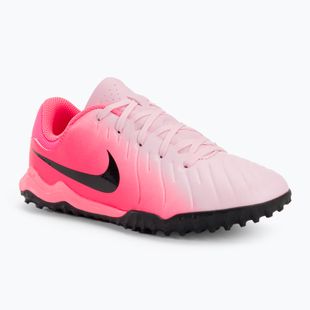 Scarpe da calcio per bambini Nike Tiempo Legend 10 Academy TF rosa schiuma/nero