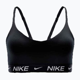 Reggiseno da allenamento Nike Dri-Fit Indy Light Support nero/nero/bianco