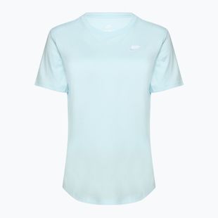 Maglietta Nike Sportswear Club Essentials donna blu ghiacciaio/bianco