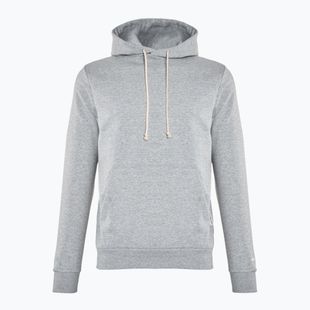 Felpa da basket da uomo Nike Standard Issue Dri-Fit Hoodie grigio scuro heather/avorio chiaro