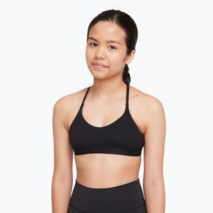 Reggiseno da bambina Nike Indy black/black