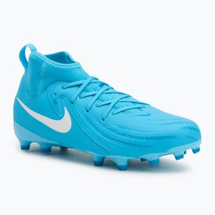 Nike Phantom Luna 2 Academy FG/MG blu fury/bianco scarpe da calcio per bambini