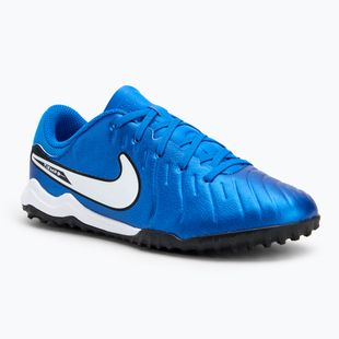 Nike Tiempo Legend 10 Academy TF bambini scarpe da calcio soar / bianco