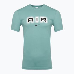 Maglietta Nike Air Graphic denim turchese/nera da uomo
