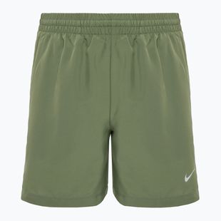 Pantaloncini da allenamento Nike Dri-Fit Multi oil verde/bianco da bambino