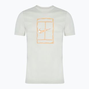 Maglietta da tennis Nike Court Dri-FIT Uomo marrone chiaro