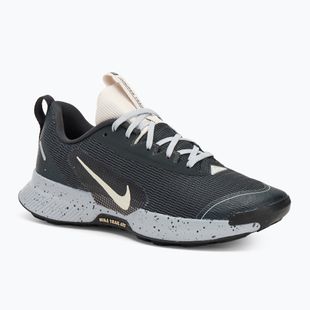 Nike Juniper Trail 3 scarpe da corsa donna grigio fumo scuro/nero/grigio lupo/marrone chiaro