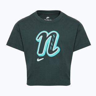 Maglietta Nike Sportswear da bambino verde vintage