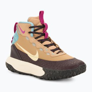 Scarpe Nike Hikeda canapa / bordeaux cenere / denim turchese / avorio pallido per bambini