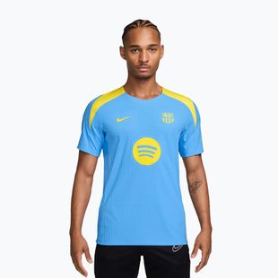Maglia da calcio a manica lunga uomo Nike FC Barcelona Strike Elite SE Drill Top university blue/opti yellow/opti yellow